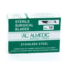 Almedic Sterile Surgical Blades 100/Package