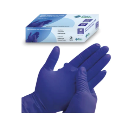 Phare Medica Nitrile Gloves Mauve 100/Box
