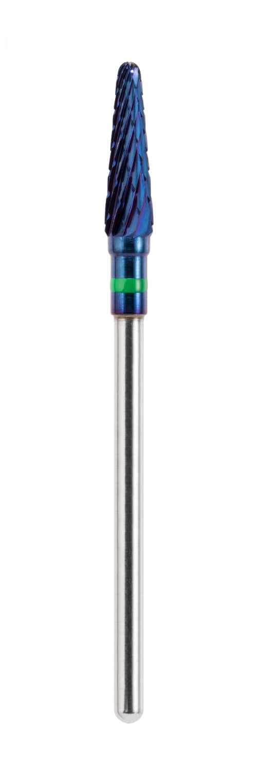 Rotatool RT512C Tiain Carbide Bur Long Cone, Coarse Cross Cut — Pedicare