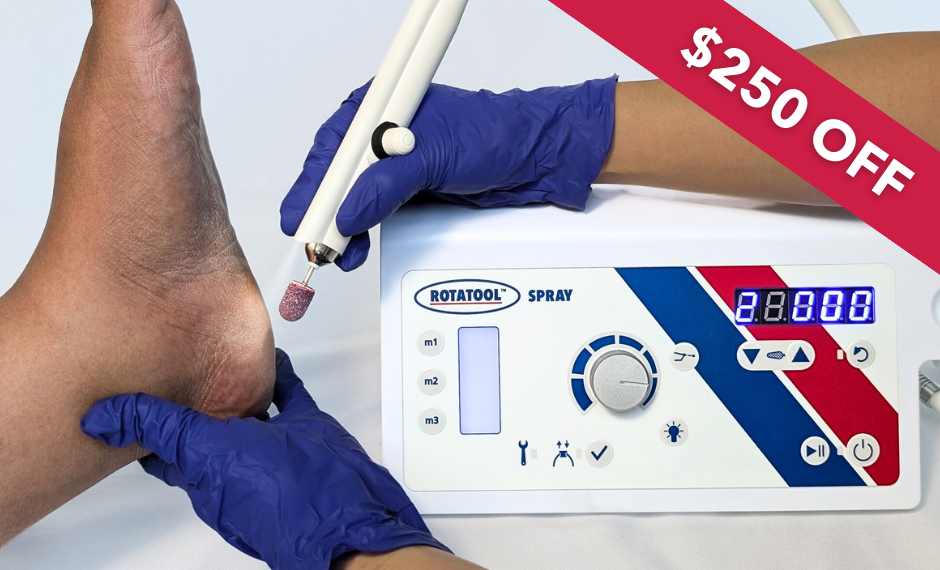 Rotatool Spray Unit — Pedicare